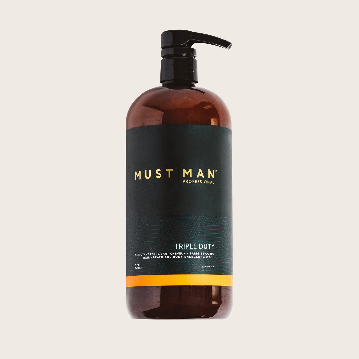 Cleanser bottle for men
