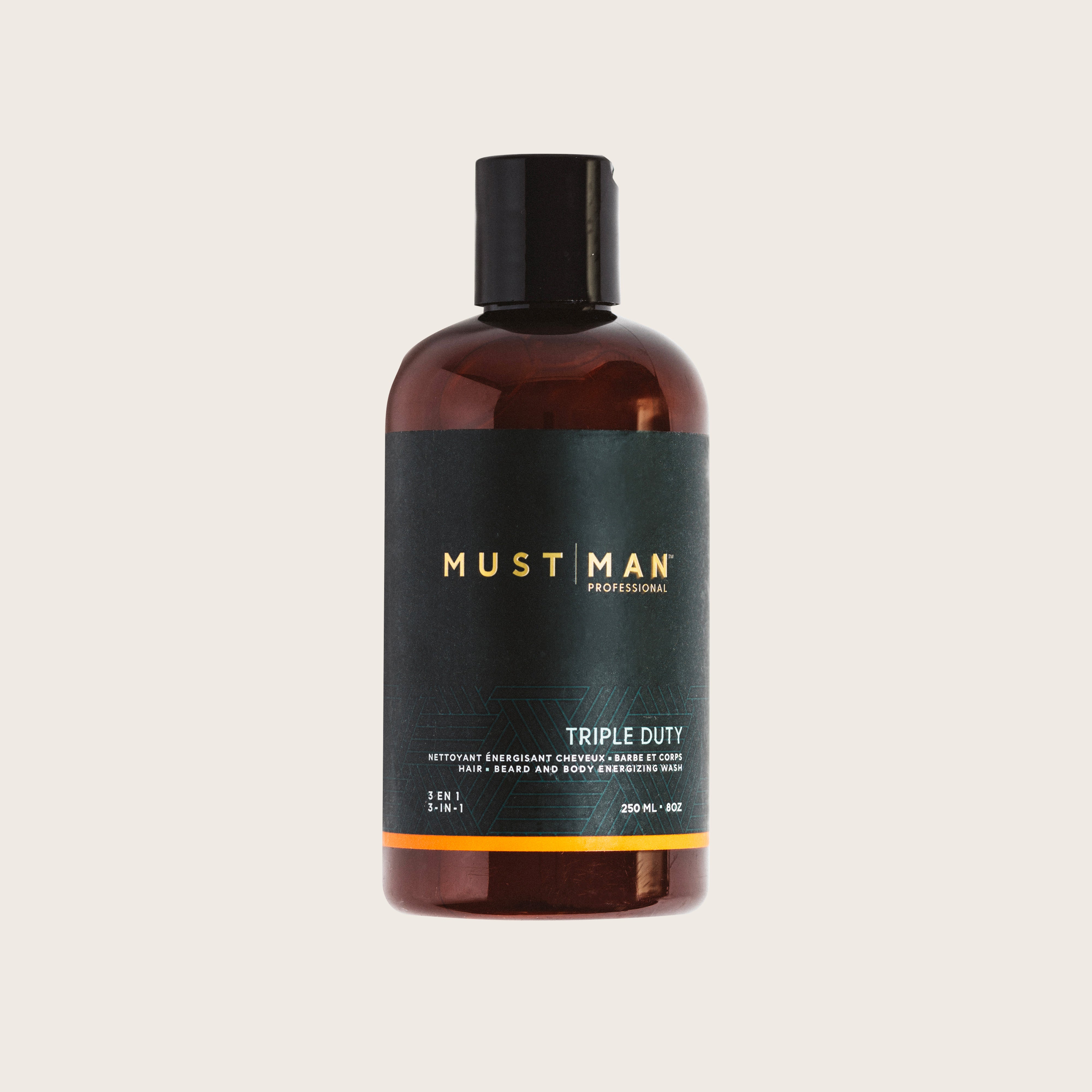 Triple Duty 3-in-1 Moisturizing Cleanser for Hair, Beard and Body ...